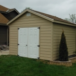 12x12 Gable on slab in Waterford WI